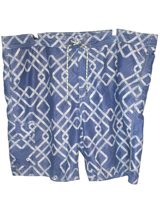 Tommy Bahama Other - Tommy Bahama Relax Swim Trunks Mens XXL Blue Geometric Board Shorts Lined